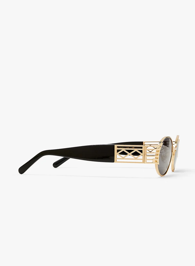 KAREN WAZEN Pam Oval Sunglasses