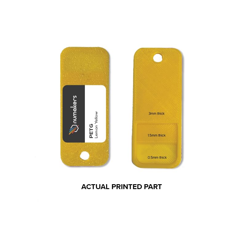 NUMAKERS New Parent Listing PETG Filament (Lemon Yellow) - Image 4