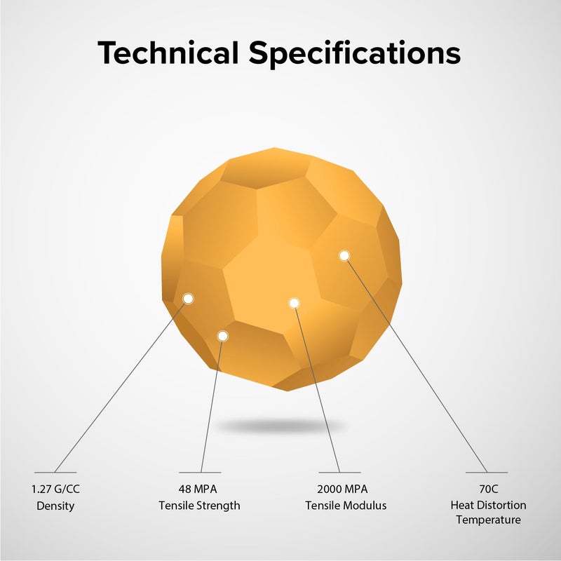 NUMAKERS New Parent Listing PETG Filament (Lemon Yellow) - Image 5