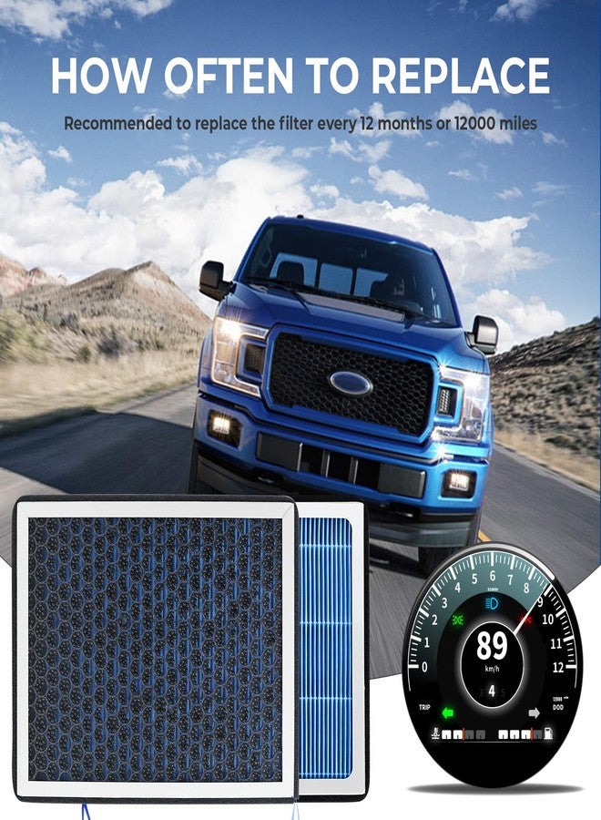 Omrisy CF11966 Cabin Air Filter with 2016 2017 2018 2019 2020 2021 2022 Chevy Silverado 1500 2500 3500 HD Tahoe Colorado Cruze Equinox Impala Malibu Blazer Cadillac GMC Carbon Accessories Air Filters - Image 5