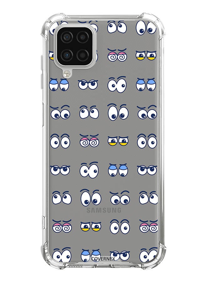 Covernex Shockproof Protective Case Cover For Samsung Galaxy A12/M12 Eyes - Image 1