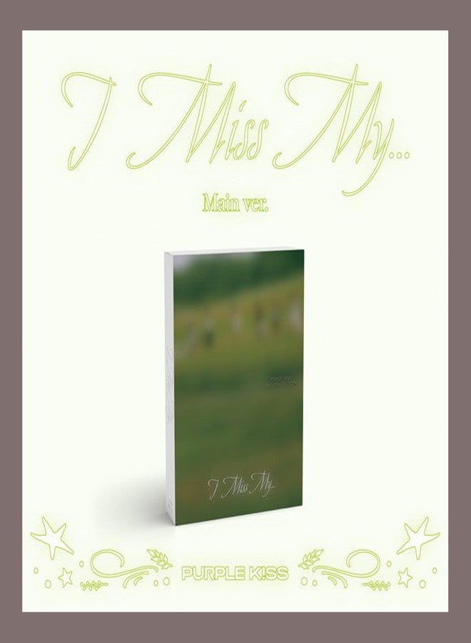 Koread PURPLE KISS I Miss My ... 2nd single (Photobook - MAIN Ver.) - Image 1