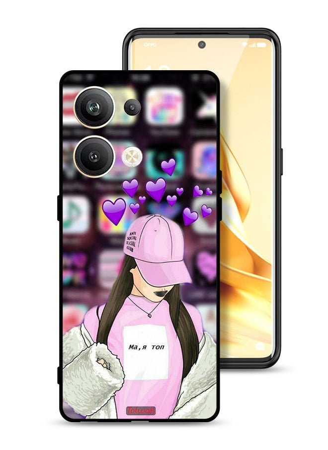 Tolwak - Oppo Reno9 Pro Plus 5G Protective Case Cover Anti Social Club - Image 1