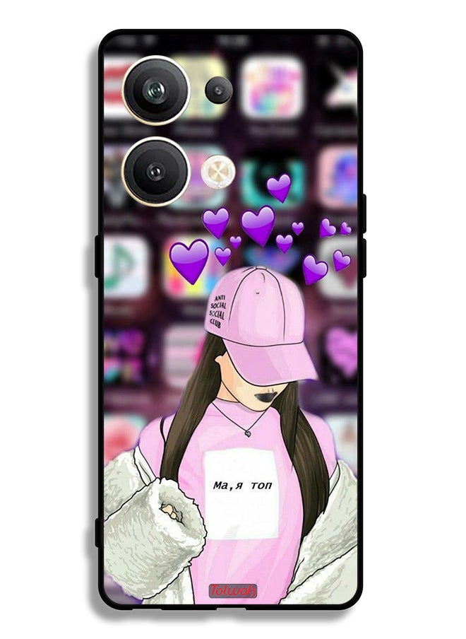 Tolwak - Oppo Reno9 Pro Plus 5G Protective Case Cover Anti Social Club - Image 1