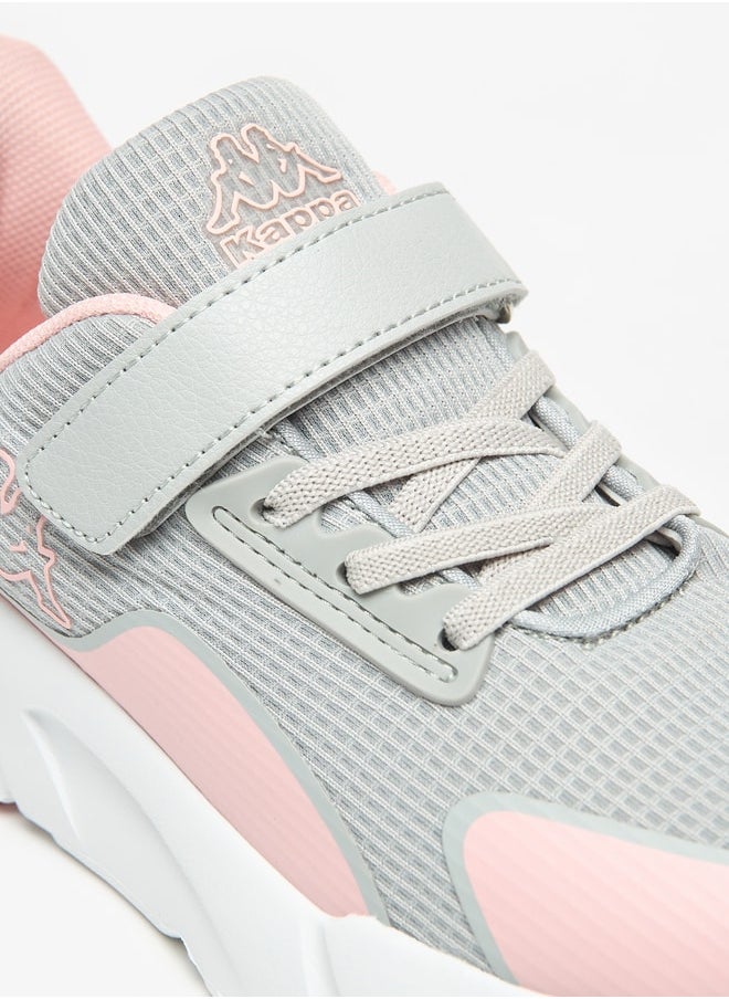 Kappa - Girls' Panelled Sports Shoes with Hook and Loop Closure - Image 1