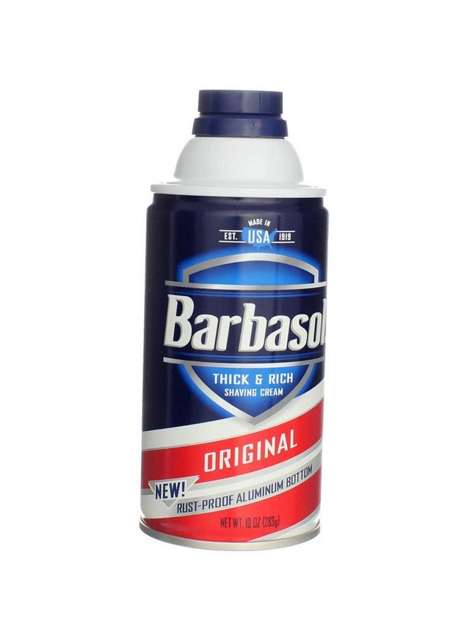 Barbasol Thick And Rich Shaving Creamoriginal 10 Oz (Pack Of 3) - Image 1