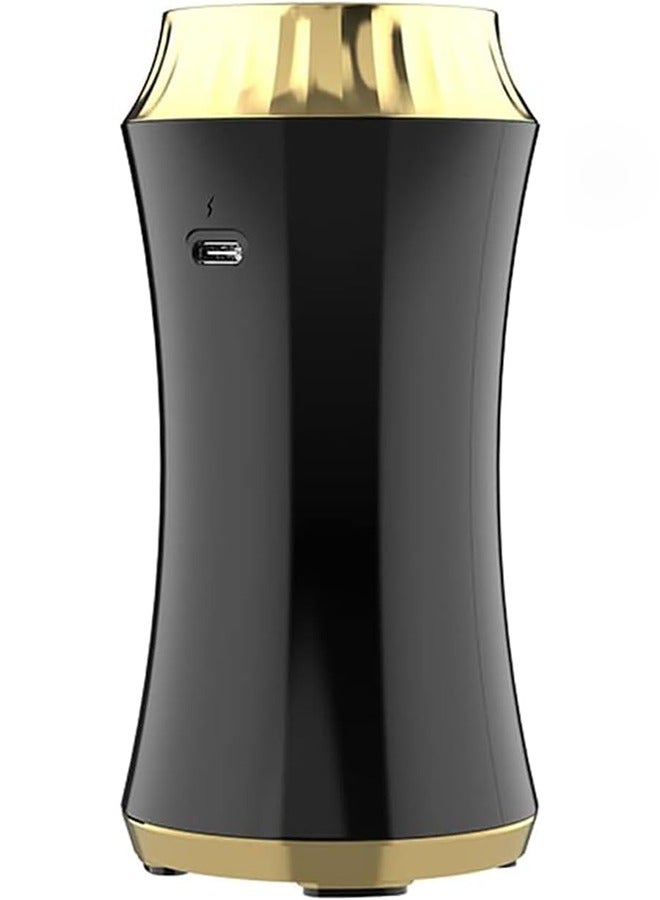 بخون مبخرة كهربائية V2 قابلة لإعادة الشحن للسيارة والمنزل بمنفذ USB Type-C أسود - Image 2