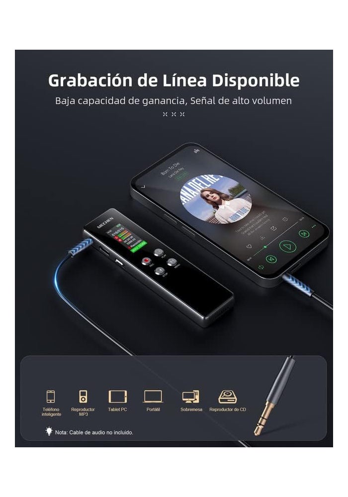 MECHEN 64GB Digital Voice Recorder with Playback and Voice Activation - Image 5