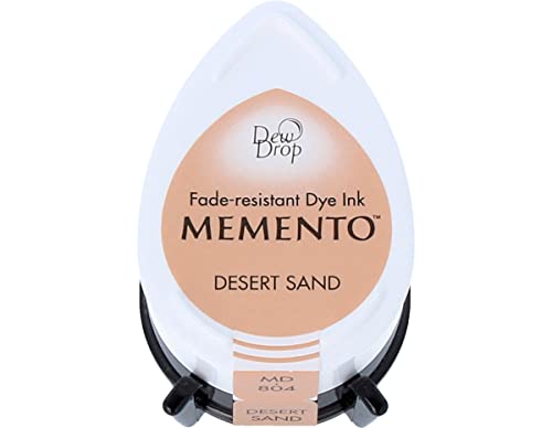 Tsukineko Memento Dew Drop Ink Pads Dew Drop Pad, Desert Sand - Image 1