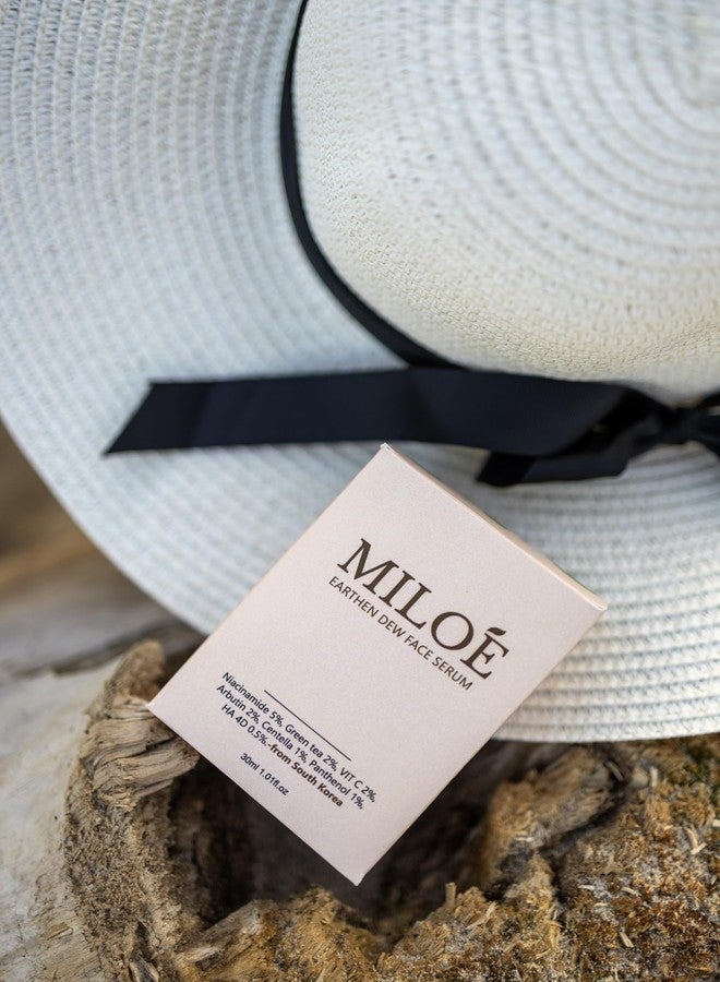 Miloe Miloé Earthen Dew Face Serum 30ml | 5% Niacinamide + 2% Vitamin C + 2% Alpha Arbutin | Brightening & Dark Spot Care | Green Tea & Centella for Hydrated, Even-Toned Skin | Lightweight Daily Serum - Image 4