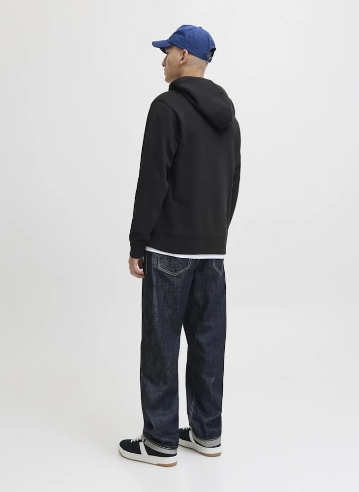 JACK & JONES Logo Pullover Hoodie