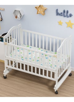FUN MOMENT Multi-Purpose Wooden Baby Bed  - Image 5