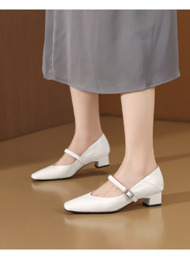 Goldlion Elegant One-strap Mary Jane Shoes Women 26 Years New Women's Shoes Comfortable Commuting Flats Women - Image 1