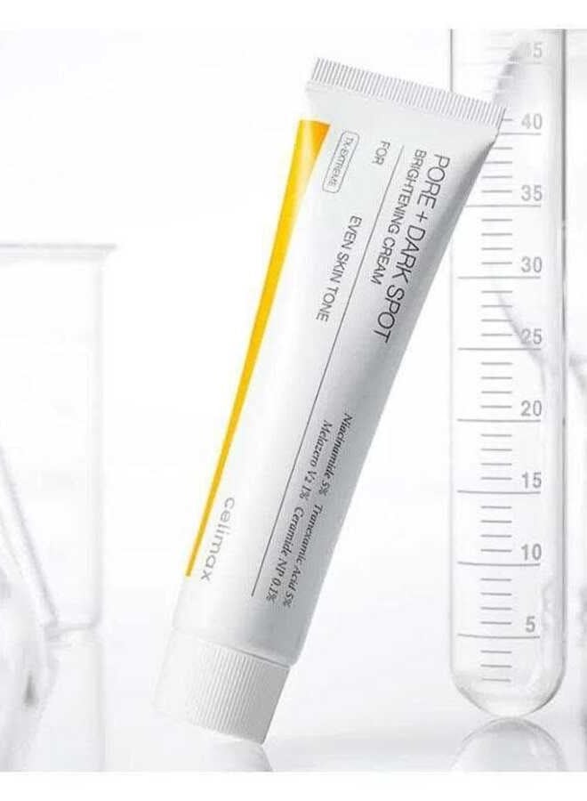 celimax Korean beauty Pore and Dark Spot Brightening Cream 35ml, for dark spots, melasma and hyperpigmentation - Image 2