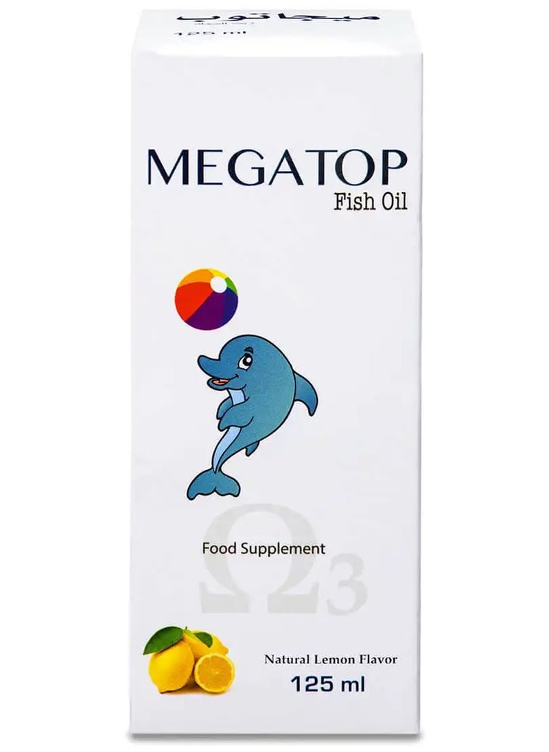 MEGA Megatop fish oil 125 ml syrup  - Image 2