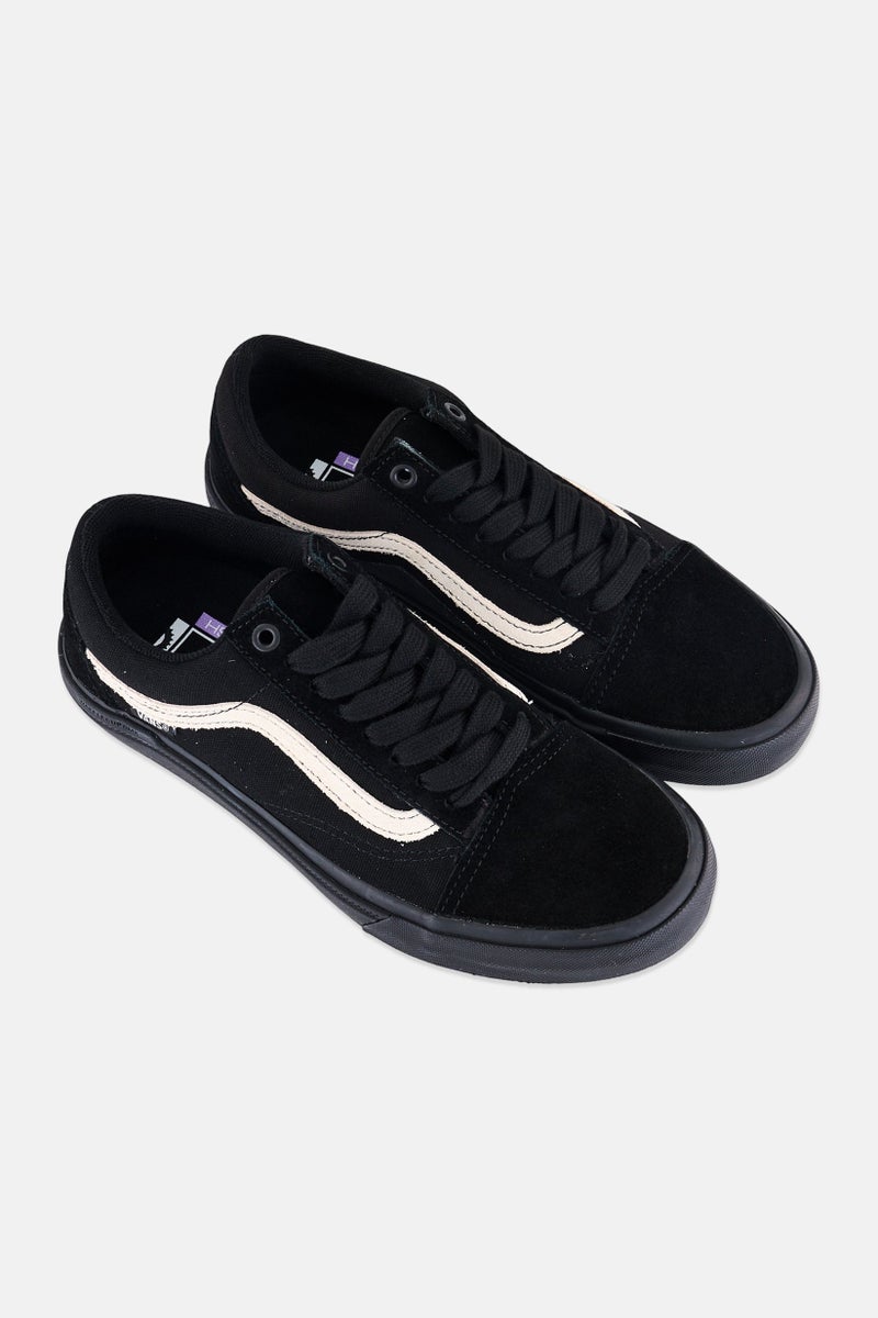VANS Men Bmx Old Skool Lace Up Micro Suede Skateboard Shoes, Black - Image 4