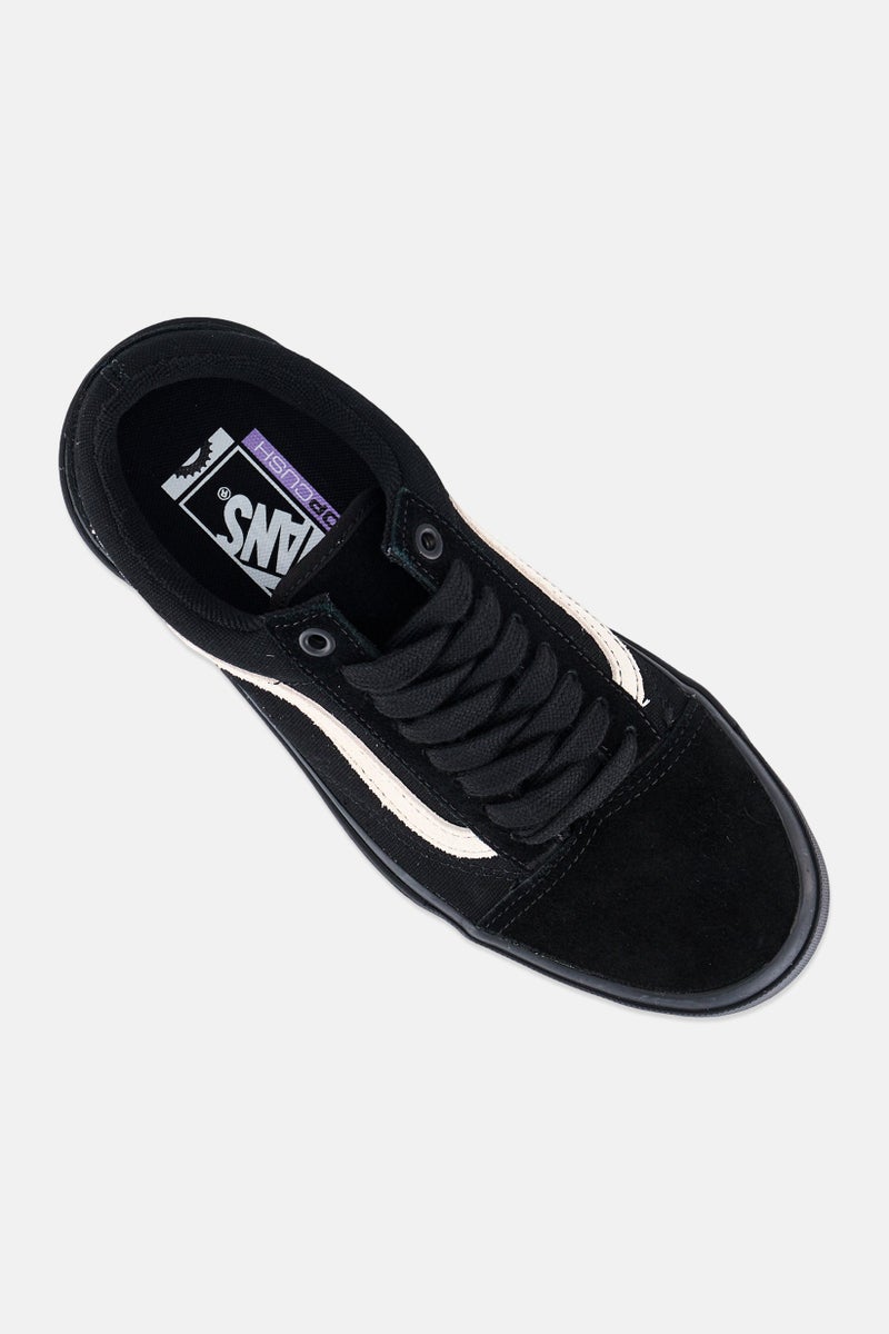 VANS Men Bmx Old Skool Lace Up Micro Suede Skateboard Shoes, Black - Image 3
