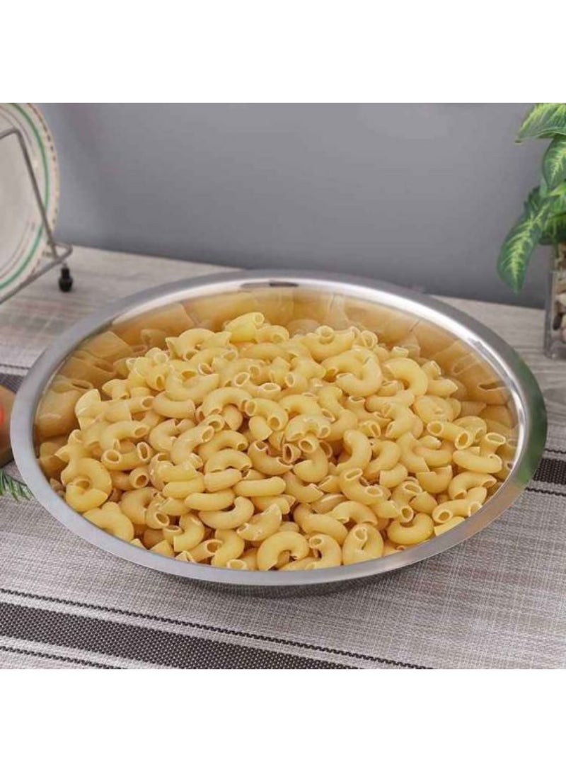 Top Pick Steel Round Mixing Bowl Easy To Clean And Use (Parat)