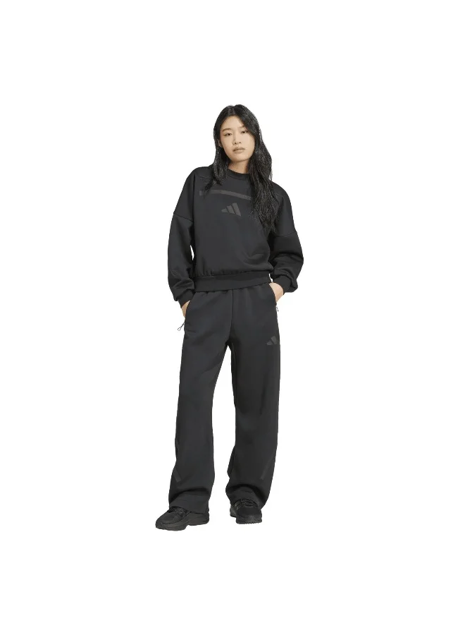 Adidas W Z.N.E. Bar Pt Black Training Pants For Women 2XS
