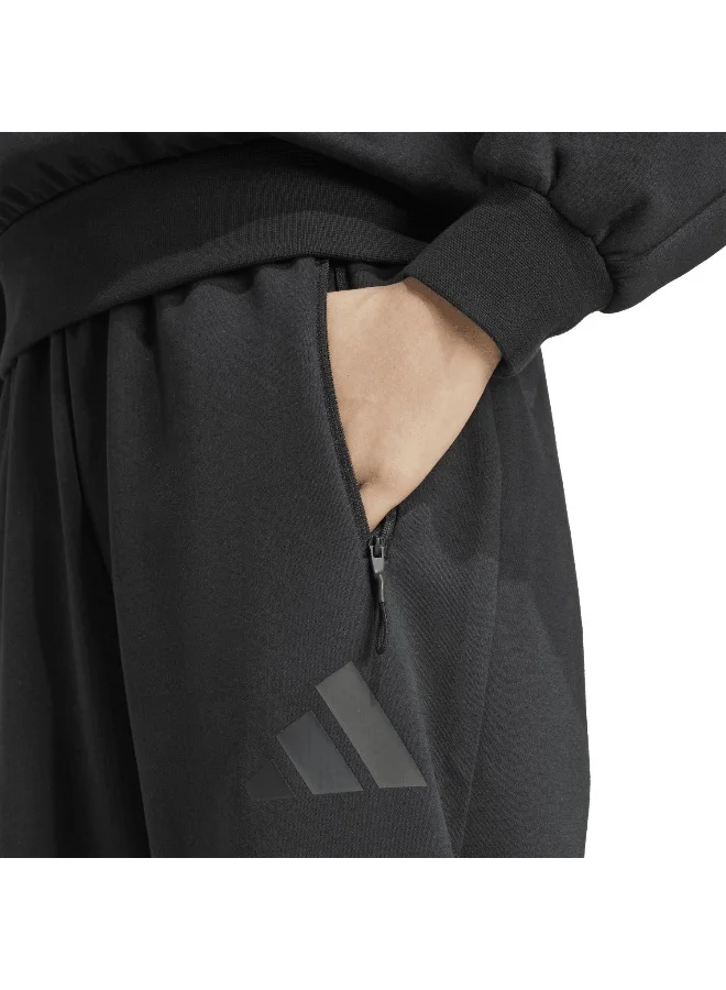 Adidas W Z.N.E. Bar Pt Black Training Pants For Women 2XS
