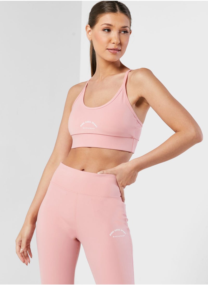 Pink Soda - Rib Seamless Bra - Image 1