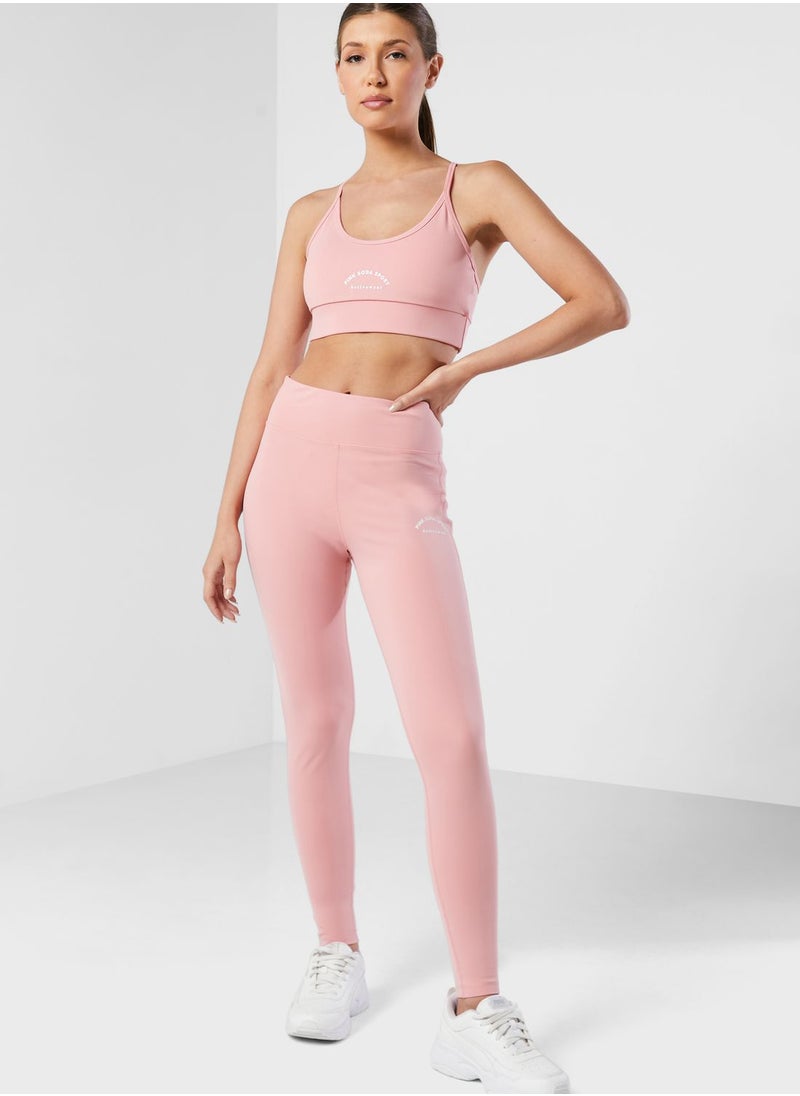 Pink Soda - Rib Seamless Bra - Image 1