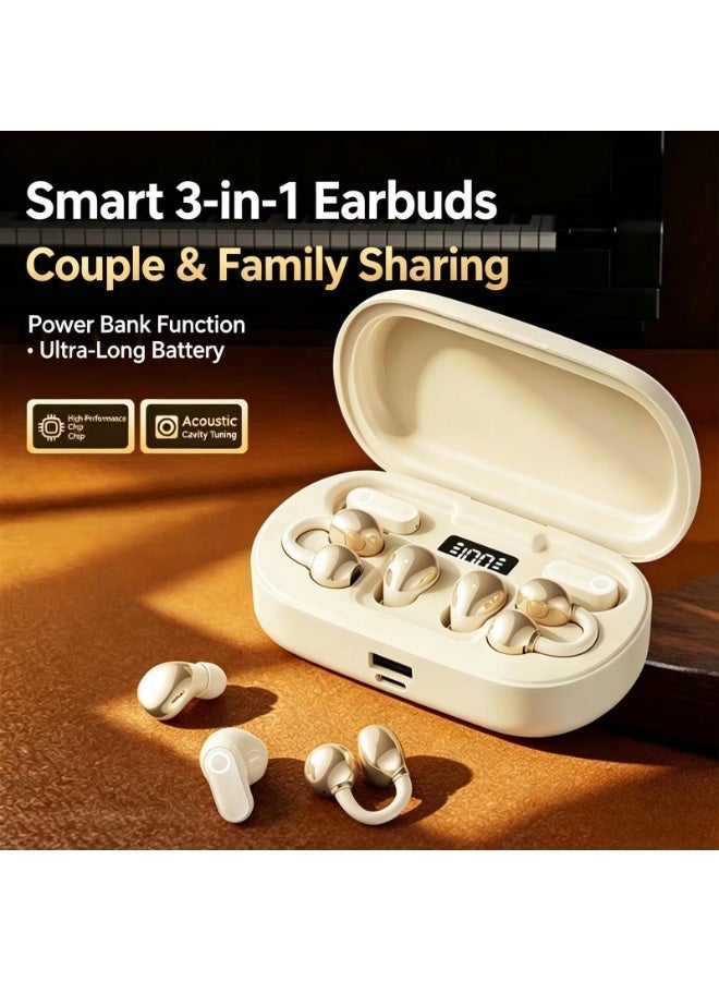 Abmkw Abmkw 3-in-1 Wireless Earbuds ZEF6CE96E2C86EAAE13F8Z