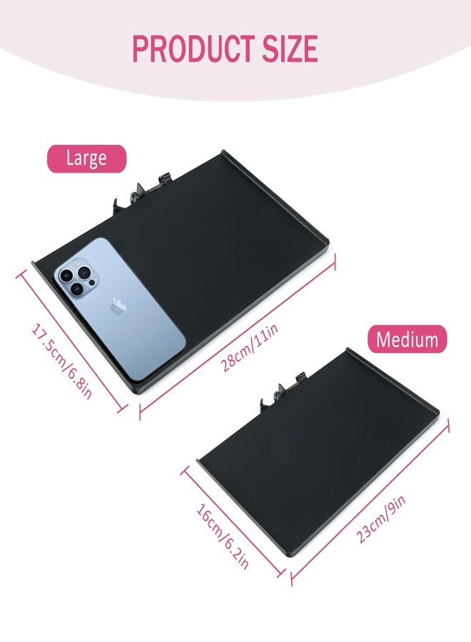 KONOVOLY Metal Lash Tray Holder(10.6” x 6.8"), Adjustable Essential Organizer Stand for Lash Techs, Eyelash Extension Supplies Perfect for Salon or Homes Use (Large) - Image 4