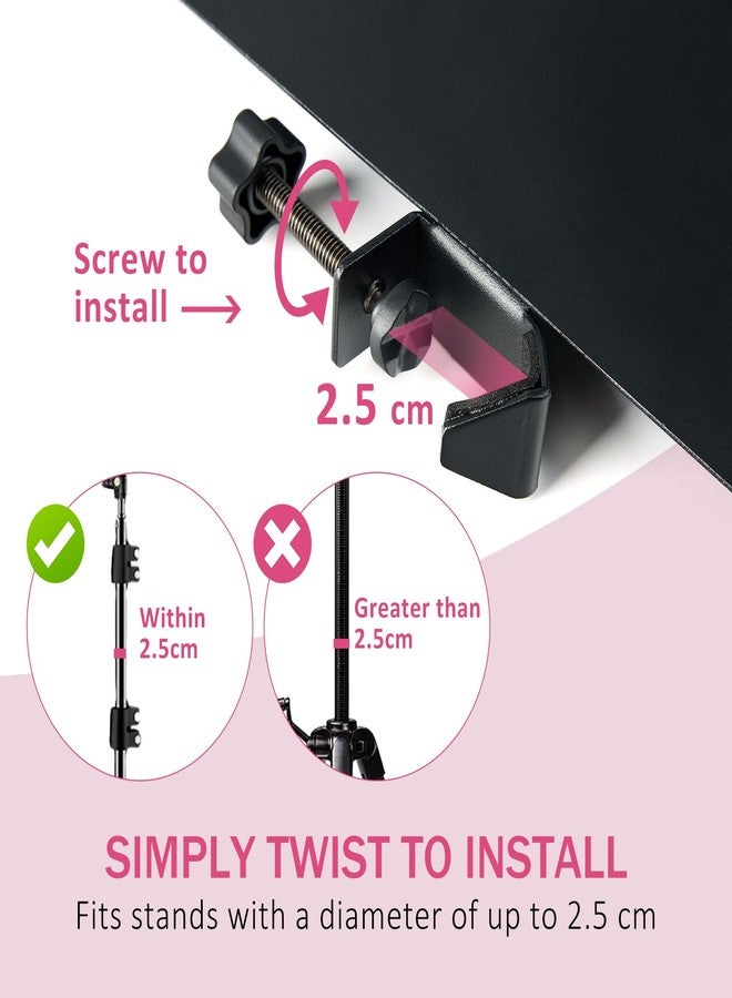 KONOVOLY Metal Lash Tray Holder(10.6” x 6.8"), Adjustable Essential Organizer Stand for Lash Techs, Eyelash Extension Supplies Perfect for Salon or Homes Use (Large) - Image 5