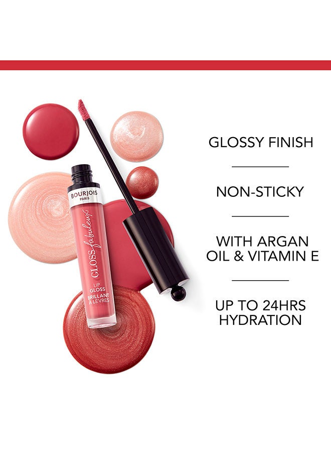 BOURJOIS PARIS Gloss Fabuleux Lip Gloss- 01 Bally Chic - Image 3