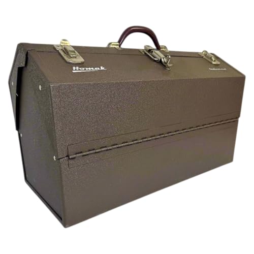 Homak Industrial 22-Inch Cantilever Steel Toolbox, Brown Winkle Powder Coat, BW00210220 - Image 1