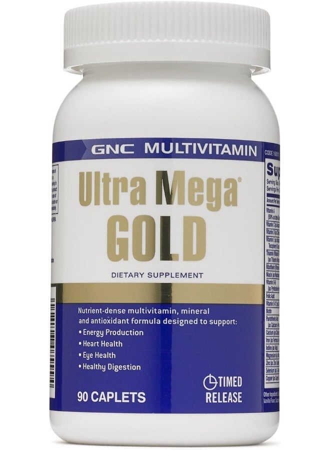 GNC Multivitamin Ultra Mega Gold Tr - Image 1