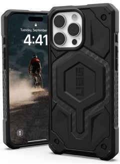 UAG Monarch for iPhone 16 Pro MAX Case Cover [25 Feet Drop tested]  - Carbon Fiber