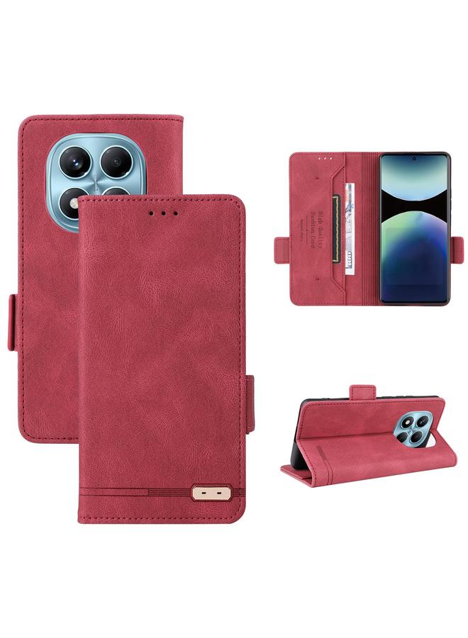 S-TOP Case For Redmi Note 14 Pro 4G Magnetic Clasp Leather Phone Case - Image 1