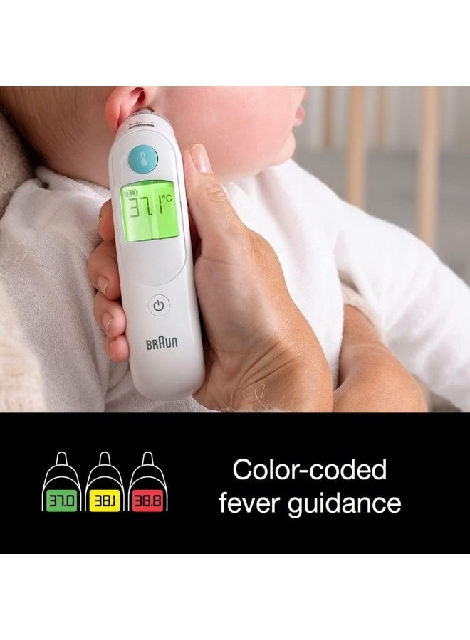 BRAUN Thermoscan 6 Contact Thermometer White Ear Buttons - Image 2