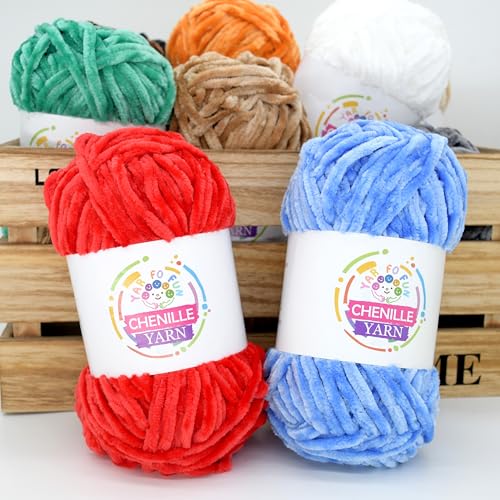 YARFOFUN 100g Velvet Chenille Yarn for Crocheting,Dark Grey Fluffy Velvet Plush Yarn Thick Soft Chunky Chenille Yarn Baby Blanket Yarn for Crocheting Knitting Beginners（Dark Grey） - Image 4