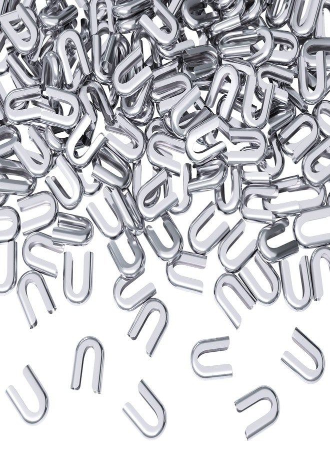 ANCIRS 200pcs 1/4inch Spiral Boning Sewing Tips for Undergarment, Stainless Steel Spiral Corset Boning Caps for Costume Bridal Gowns Dress DIY Crafts Decoration - Image 1