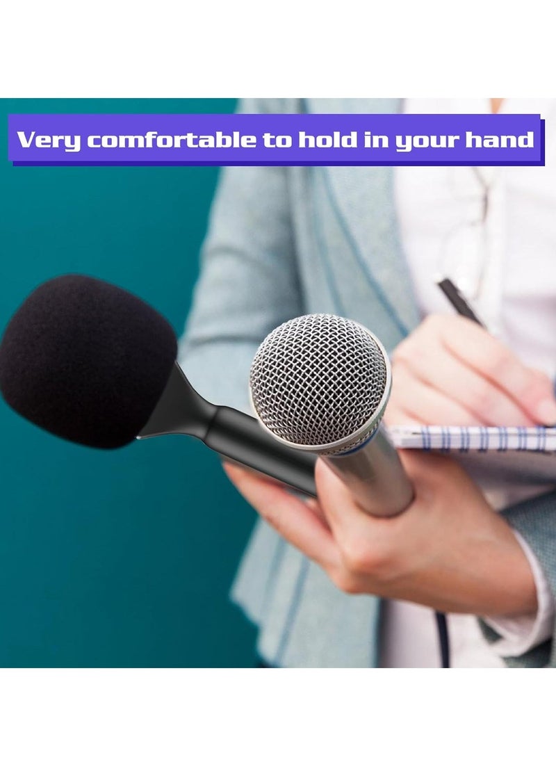 TIGER Title: Universal Interview Handheld Adapter – Stand Holder Wireless Interview Lavalier Microphone Adapter for Wireless GO I/II, Rode Wireless Me/Pro, DJI Mic 1/2 - Image 5