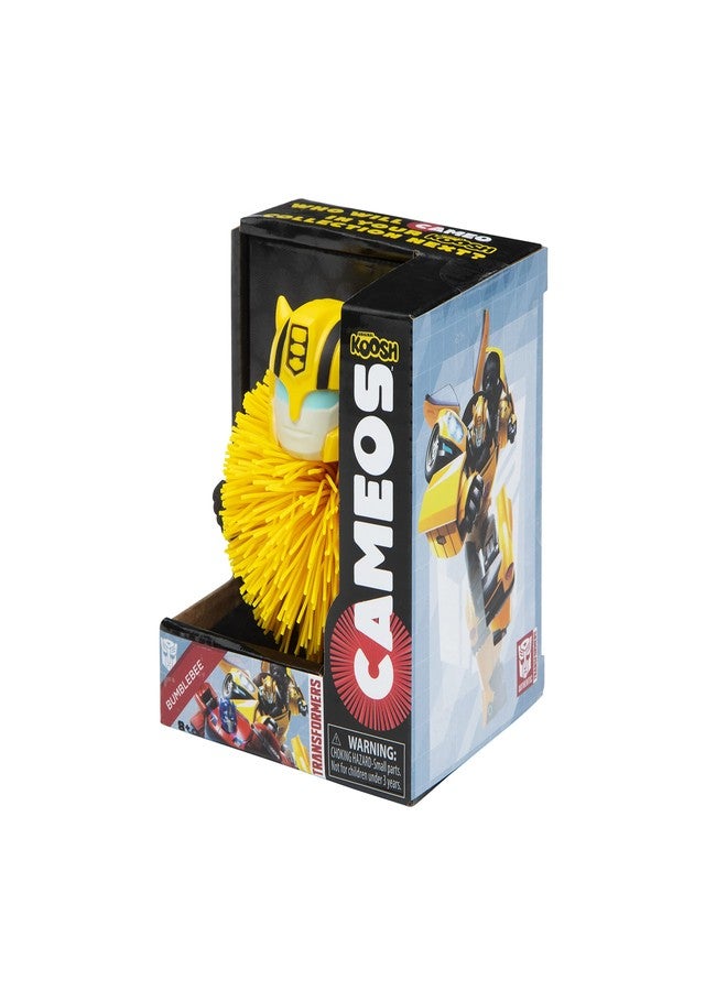 Koosh Cameos - Bumble Bee - Transformers - Tactile Fidget Ball Fan Gift Toy Collectible for Adults and for Kids, for Ages 8 Plus, Small - Image 5