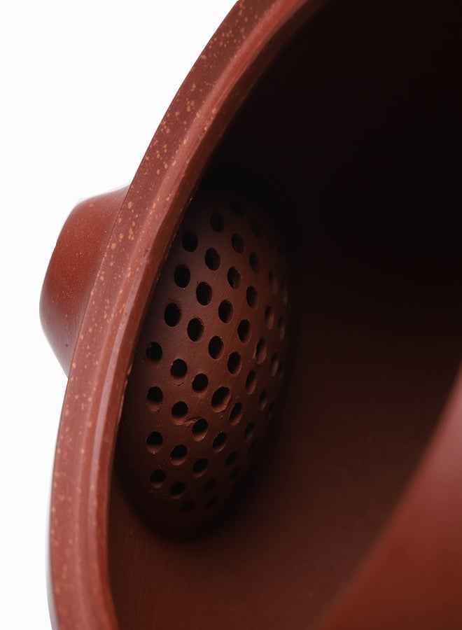 SILINE Fine Yixing Clay Teapot,Chinese Genuine Handmade Zisha Tea Pot 7.8 Oz with Filter,Infuse Brew Kungfu Tea Maker - Image 5