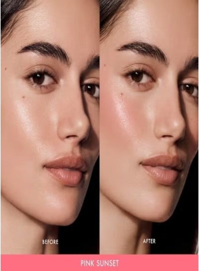 Summer Fridays Hydrating Blush Butter Balm with Peptides, Pink Sunset 3.5g – Nourishing Creamy Color & Skincare Benefits - Image 3