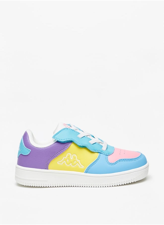 Kappa - Girls' Colourblock Casual Sneakers With Lace-Up Closure - Image 1