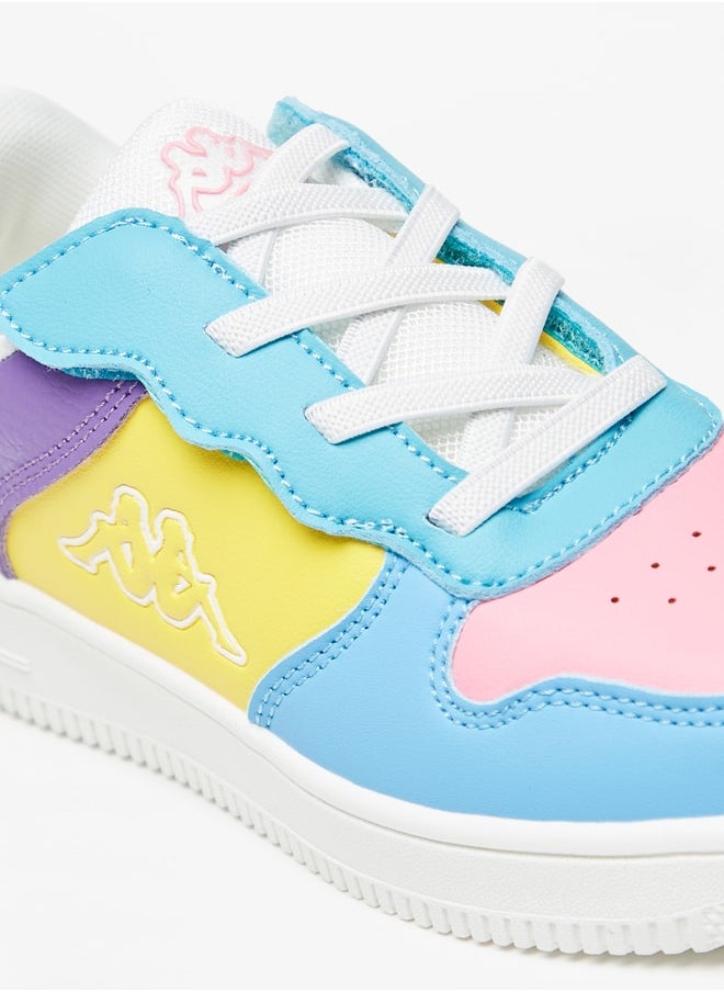 Kappa - Girls' Colourblock Casual Sneakers With Lace-Up Closure - Image 1