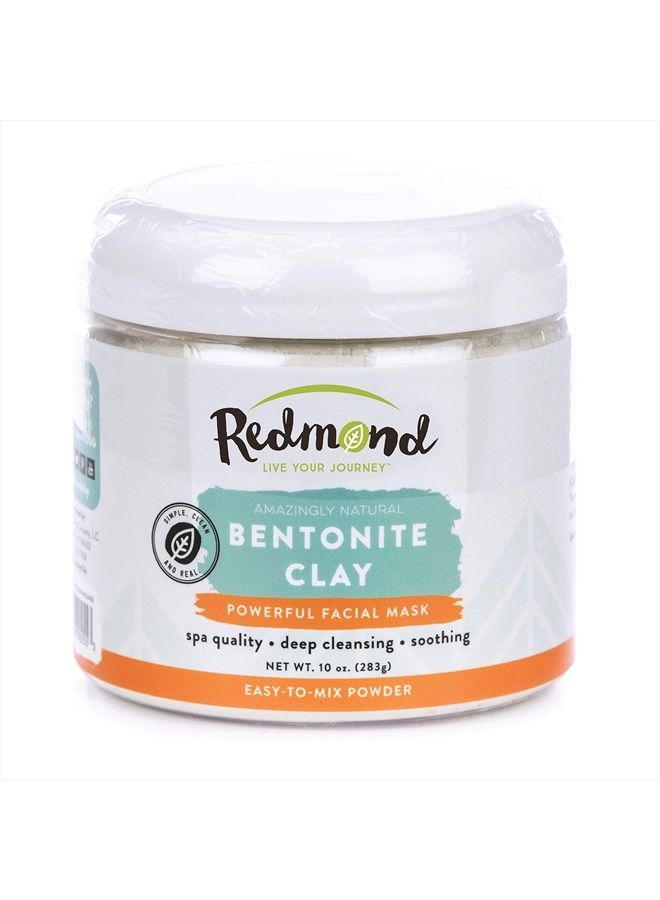 Redmond Clay - Bentonite Clay of 1000 Uses, Soothing Facial Mask, 10 Ounce (1 Pack) - Image 1