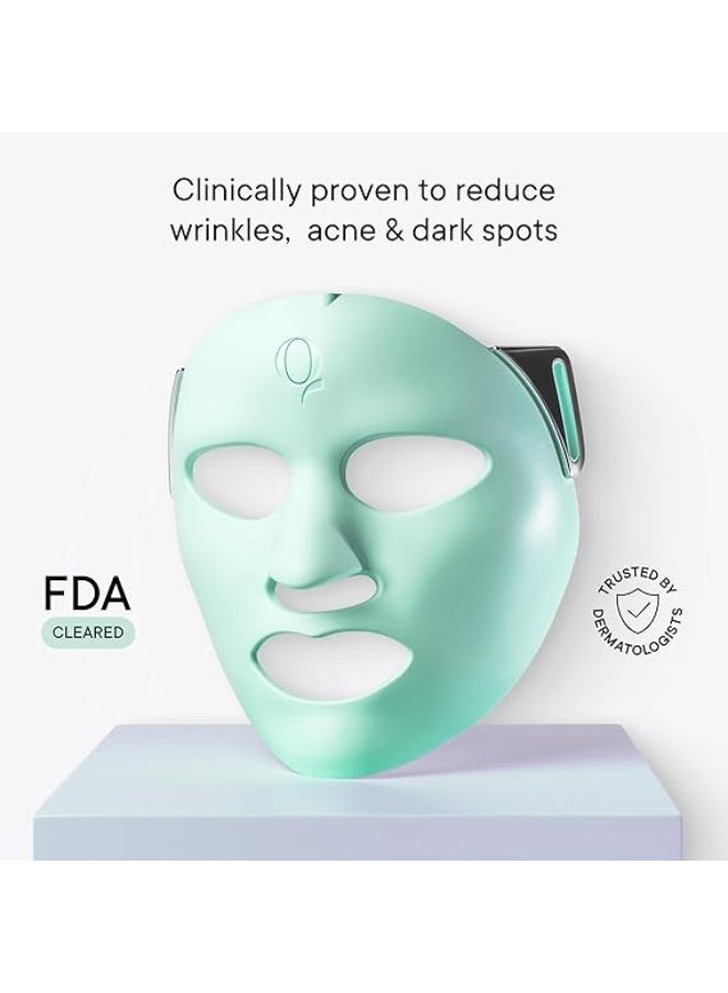 Qure LED Light Therapy Mask - Customizable LED Face Mask That Adapts to Your Skin - LED Light Mask for Fine Lines, FDA approved, Uneven Pigmentation & Pimple-Improvement - Image 2