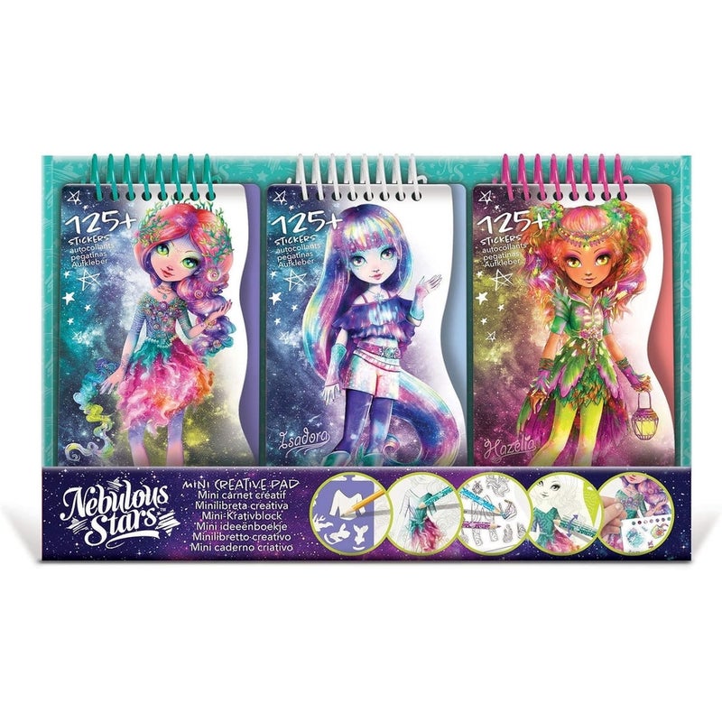 نيبولوس ستارز أسكتش صغير للرسم الإبداعي 125 ملصق - 11587 - Image 1