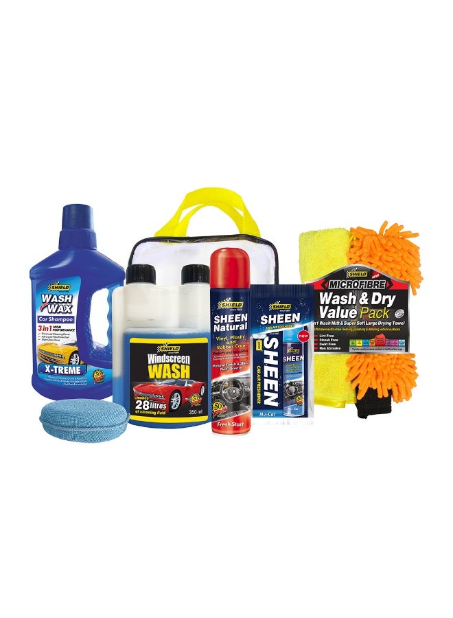 ShieldCC Kit Wash&Shine  6*6pc