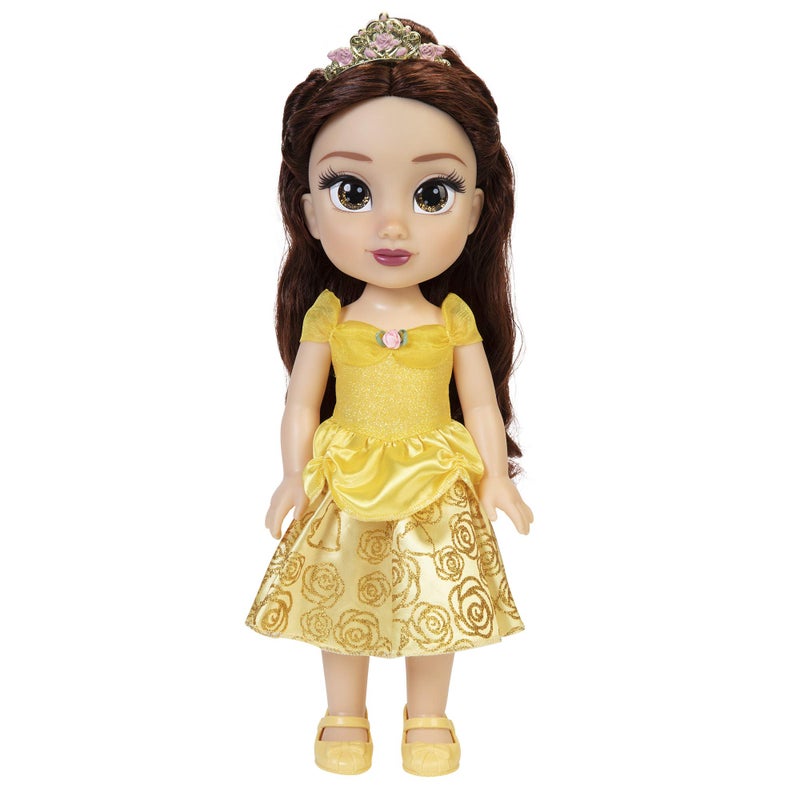 Disney Princess My Friend Belle Doll 14" Tall Includes Removable Outfit and Tiara - Image 1