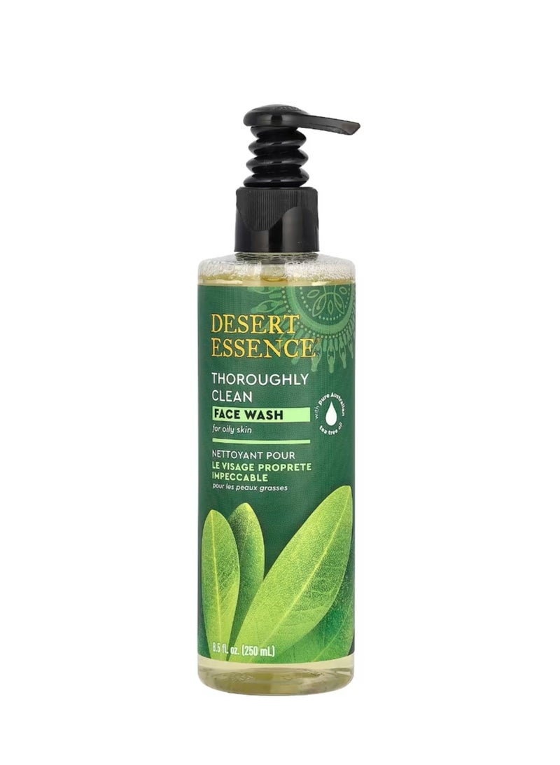 غسول وجه نظيف تمامًا للبشرة الدهنية، 8.5 أونصة سائلة (250 مل) - Image 1