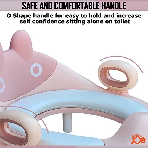 JUNIOR JOE Baby Potty Training Only Toilet Seat (Pink) - Image 5